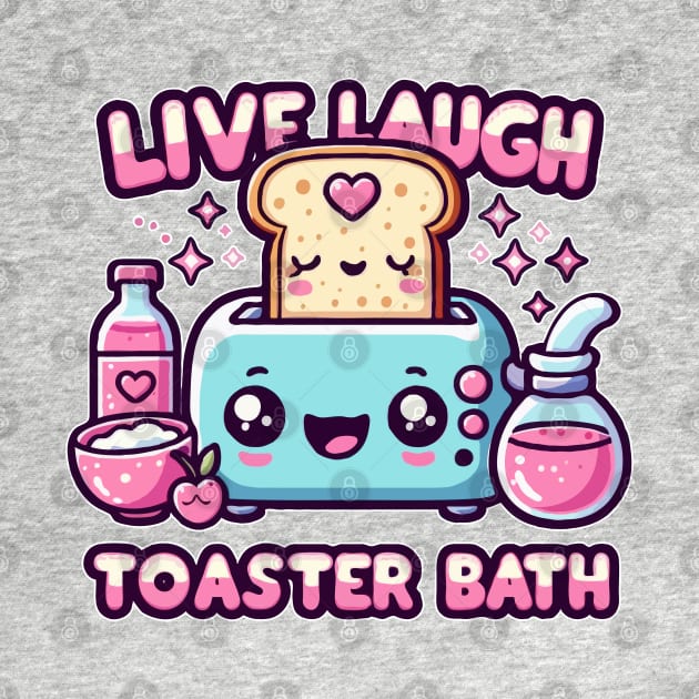 live laugh toaster bath by Kavinsky